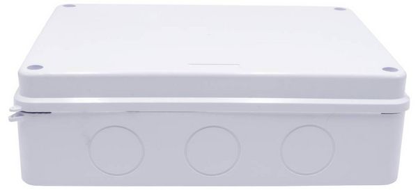 Produktbild: TRU COMPONENTS TC-RB 255x200x80 TC-10256552 Installations-Geh&auml;use ABS Kunststoff Wei&szlig; 1St.