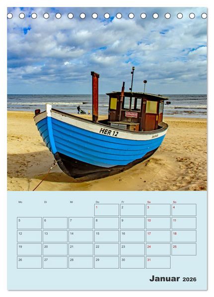 Produktbild: Kaiserb&auml;der auf Usedom (Tischkalender 2026 DIN A5 hoch), CALVENDO Monatskalender