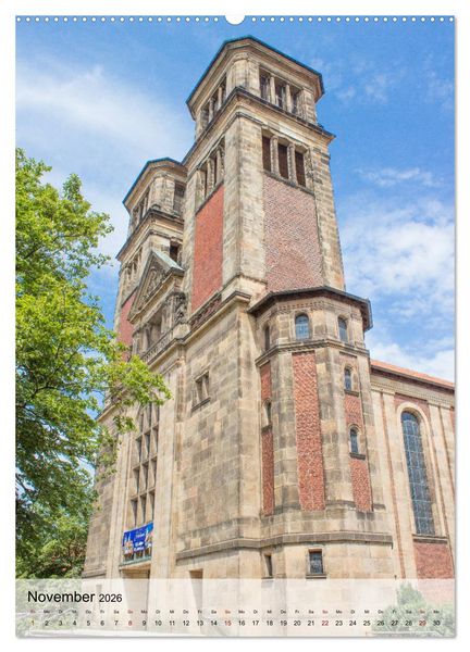 Produktbild: Historisches M&uuml;nster (Wandkalender 2026 DIN A2 hoch), CALVENDO Monatskalender