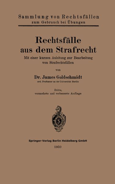 Produktbild: Rechtsf&auml;lle aus dem Strafrecht