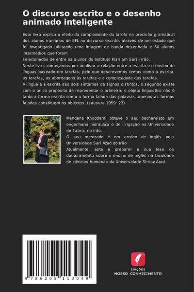 Produktbild: O discurso escrito e o desenho animado inteligente