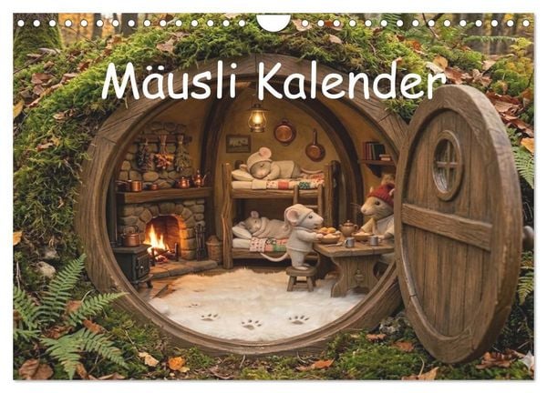Produktbild: M&auml;usli Kalender (Wandkalender 2027 DIN A4 quer), CALVENDO Monatskalender
