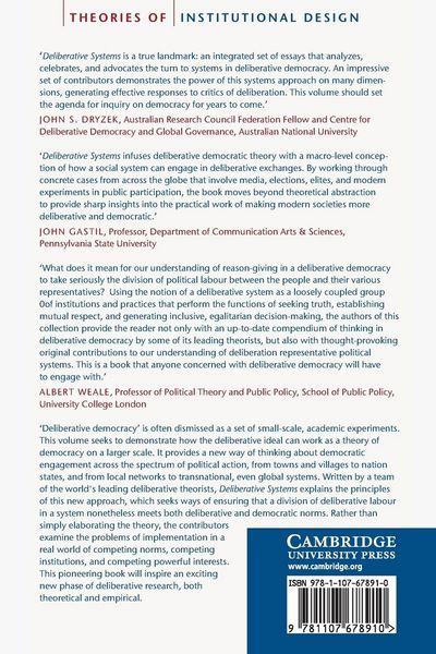 Produktbild: Deliberative Systems