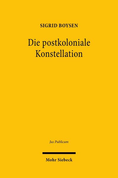 Produktbild: Die postkoloniale Konstellation