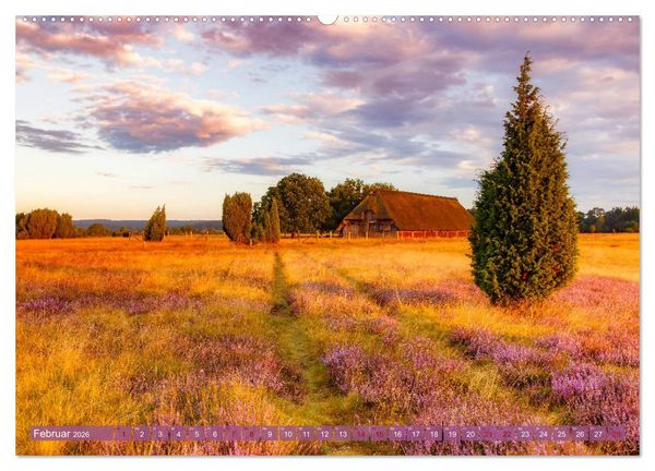 Produktbild: Romantische Heidebl&uuml;te (Wandkalender 2026 DIN A2 quer), CALVENDO Monatskalender