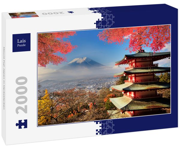 Produktbild: Lais Puzzle Mount Fuji Japan in Herbstfarben 2000 Teile