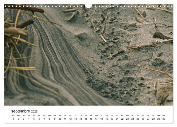 Produktbild: Dunes et mer - Une exp&eacute;rience nature (Calendrier mural 2026 DIN A3 vertical), CALVENDO calendrier mensuel