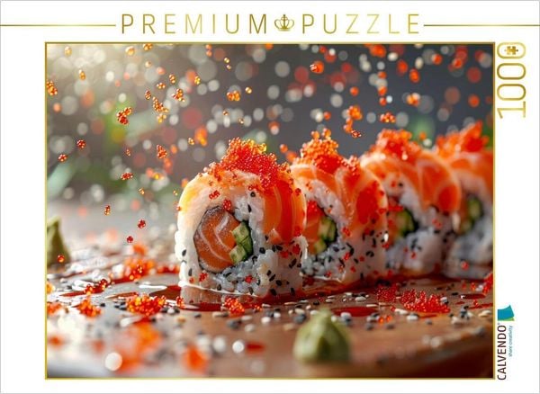 CALVENDO Puzzle Sushi | 1000 Teile Lege-Größe 64x48cm Foto-Puzzle für glückliche Stunden