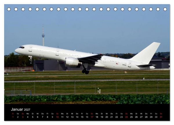 Produktbild: Milit&auml;r - Flugzeuge (Tischkalender 2027 DIN A5 quer), CALVENDO Monatskalender