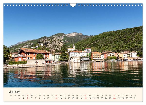 Produktbild: Wanderreise Gardasee (Wandkalender 2026 DIN A3 quer), CALVENDO Monatskalender