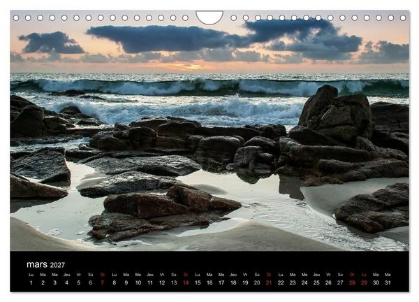Produktbild: La Bretagne - prises de vue sur un paysage c&ocirc;tier (Calendrier mural 2027 DIN A4 vertical), CALVENDO calendrier mensuel