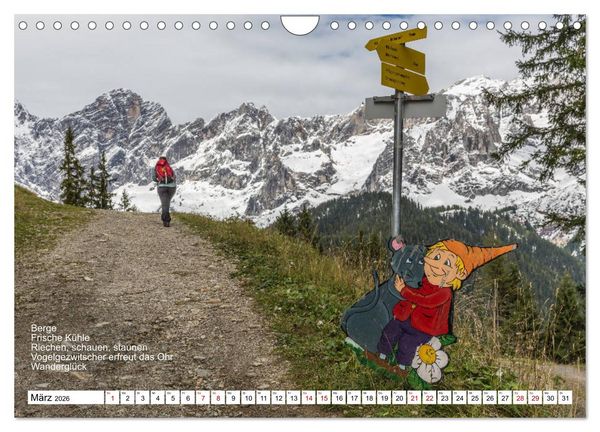 Produktbild: Mit Elfchen durch das Jahr (Wandkalender 2026 DIN A4 quer), CALVENDO Monatskalender