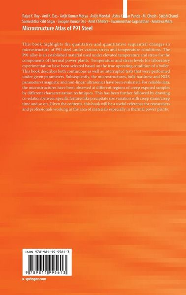 Produktbild: Microstructure Atlas of P91 Steel