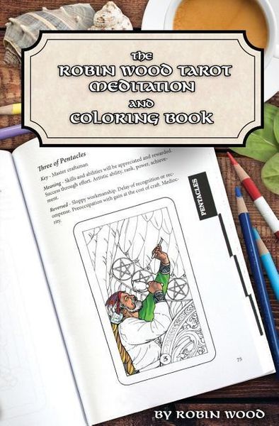 Produktbild: Robin Wood Tarot Coloring Book