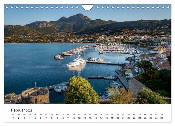 Produktbild: Korsika - Die Sch&ouml;ne im MIttelmeer (Wandkalender 2026 DIN A4 quer), CALVENDO Monatskalender