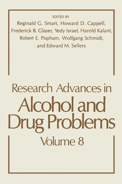 Produktbild: Research Advances in Alcohol and Drug Problems