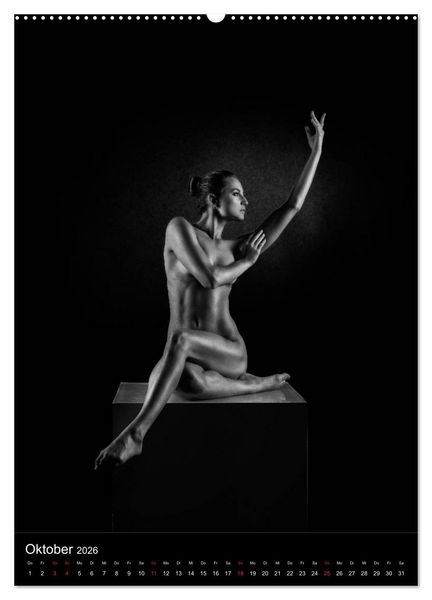 Produktbild: BODY SCULPTURE (Wandkalender 2026 DIN A2 hoch), CALVENDO Monatskalender