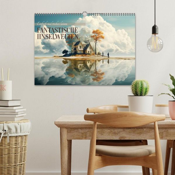Produktbild: Fantastische Inselwelten (Wandkalender 2026 DIN A3 quer), CALVENDO Monatskalender