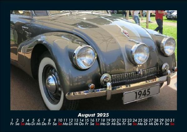 Produktbild: Welt der Oldtimer 2025 Fotokalender DIN A5