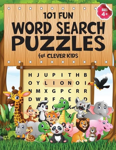 Produktbild: 101 Fun Word Search Puzzles for Clever Kids 4-8