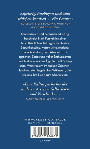 Produktbild: Eine kurze Geschichte der Trunkenheit