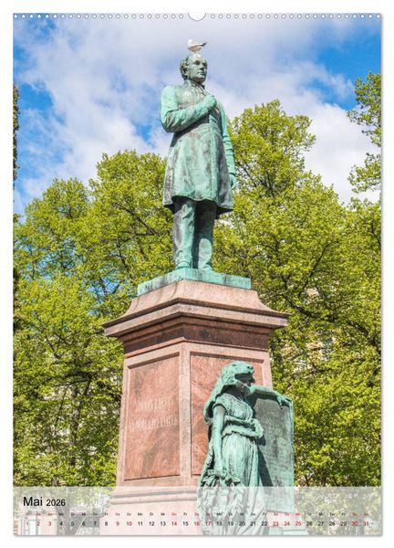 Produktbild: Helsinki - Sehensw&uuml;rdigkeiten (hochwertiger Premium Wandkalender 2026 DIN A2 hoch), Kunstdruck in Hochglanz