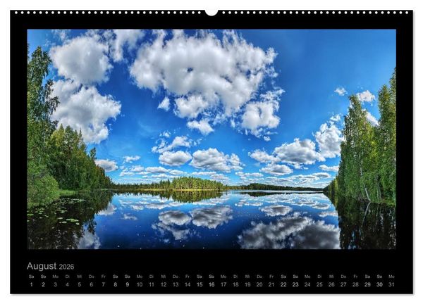 Produktbild: Finnland - Faszination S&uuml;dwesten (Wandkalender 2026 DIN A2 quer), CALVENDO Monatskalender