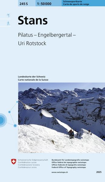 245S Stans Schneesportkarte, Sonstige von , Swisstopo, 9783302502458