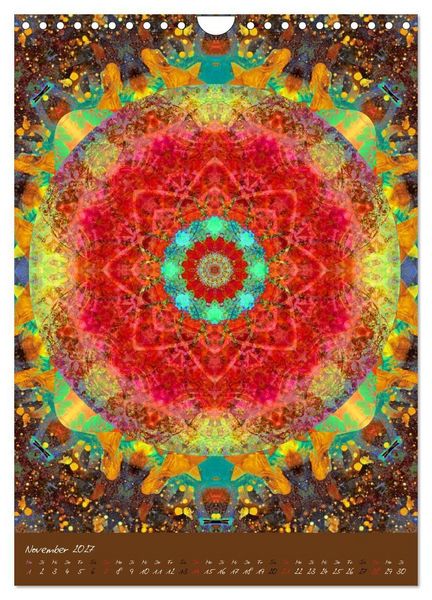 Produktbild: FLORALE MANDALAS (Wandkalender 2027 DIN A4 hoch), CALVENDO Monatskalender