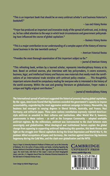 Produktbild: Antitrust and Global Capitalism, 1930-2004