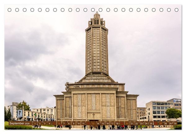 Produktbild: Faszinierende St&auml;dte Westeuropas - von Lissabon bis Antwerpen (Tischkalender 2026 DIN A5 quer), CALVENDO Monatskalender