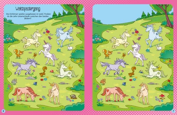 Produktbild: Das magische Einhorn-Mitmachbuch