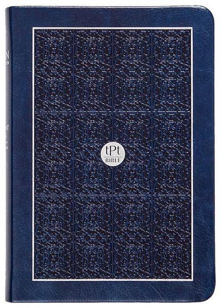 Produktbild: The Passion Translation New Testament with Psalms Proverbs and Song of Songs (2020 Edn) Compact Navy Faux Leather