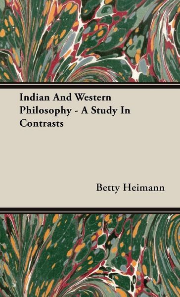 Produktbild: Indian And Western Philosophy - A Study In Contrasts