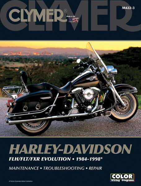 Produktbild: Harley-Davidson Road King, Electra, Tour Glide, Low Rider Motorcycle (1984-1998) Clymer Repair Manual