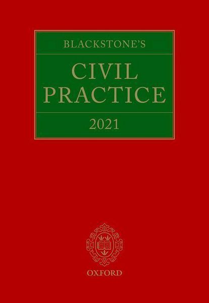 Produktbild: Blackstone's Civil Practice 2021