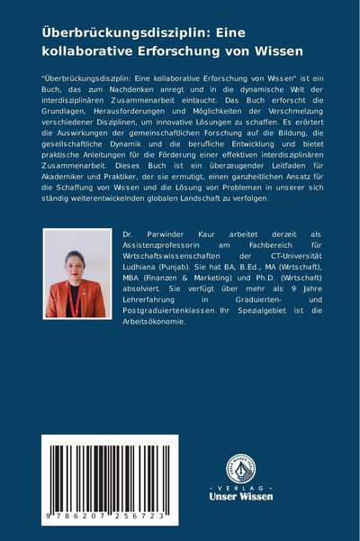 Produktbild: &Uuml;berbr&uuml;ckungsdisziplin: Eine kollaborative Erforschung von Wissen