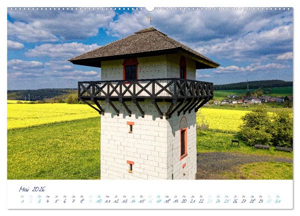 Produktbild: Taunus, deine T&uuml;rme (hochwertiger Premium Wandkalender 2026 DIN A2 quer), Kunstdruck in Hochglanz