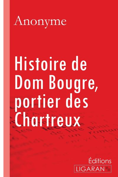 Produktbild: Histoire de Dom Bougre, portier des Chartreux