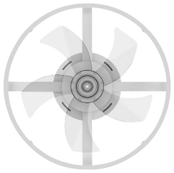 Produktbild: Westinghouse Deckenventilator 20W (&Oslash; x H) 500mm x 165mm Wei&szlig; Timer, mit Fernbedienung, mit Beleuchtung, Wendbare Fl&uuml;gel, mi