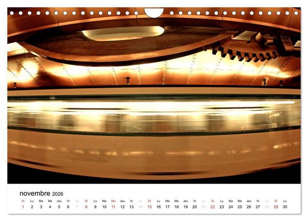 Produktbild: Paris M&eacute;tropolitain (Calendrier mural 2026 DIN A4 vertical), CALVENDO calendrier mensuel