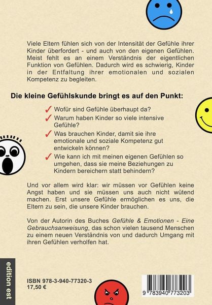 Produktbild: Kleine Gefühlskunde für Eltern