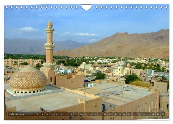 Produktbild: Oman - Eine Bilder-Reise (Wandkalender 2026 DIN A4 quer), CALVENDO Monatskalender