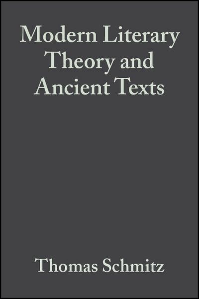 Produktbild: Modern Literary Theory and Ancients Text
