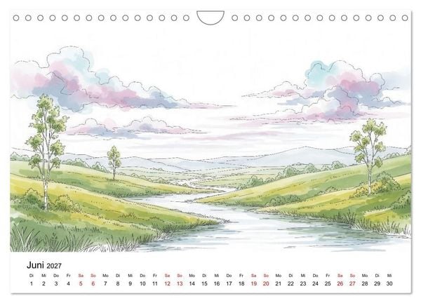Produktbild: Einfach sch&ouml;n - Natur im Wandel der Jahreszeiten (Wandkalender 2027 DIN A4 quer), CALVENDO Monatskalender