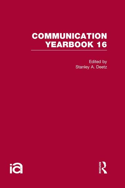 Produktbild: Communication Yearbook 16