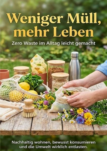 Produktbild: Weniger M&uuml;ll, mehr Leben: Zero Waste im Alltag leicht gemacht