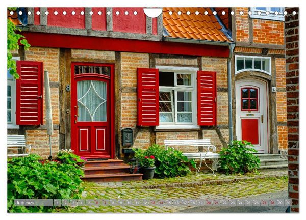 Produktbild: Ein Blick auf L&uuml;beck-Travem&uuml;nde (Wandkalender 2026 DIN A4 quer), CALVENDO Monatskalender