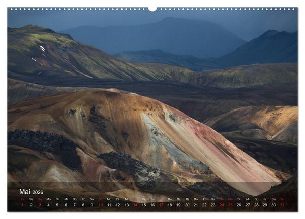 Produktbild: Faszinierende Landschaften der Welt: Traumberge und Wanderparadiese (Wandkalender 2026 DIN A2 quer), CALVENDO Monatskalender