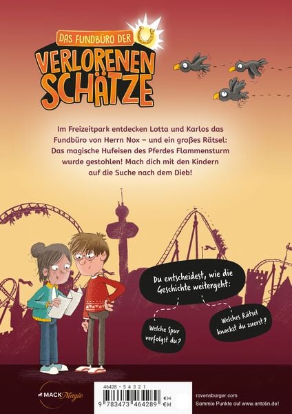 Produktbild: Das Fundb&uuml;ro der verlorenen Sch&auml;tze - Flammensturm